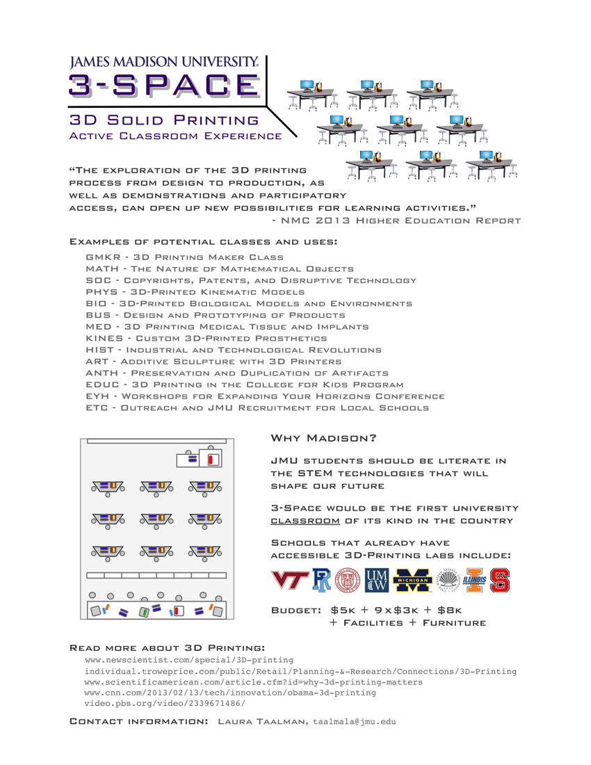 3 space pitch flier